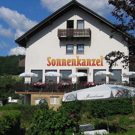 Cafe Pension Sonnenkanzel Staatsbad Brückenau Eksteriør bilde