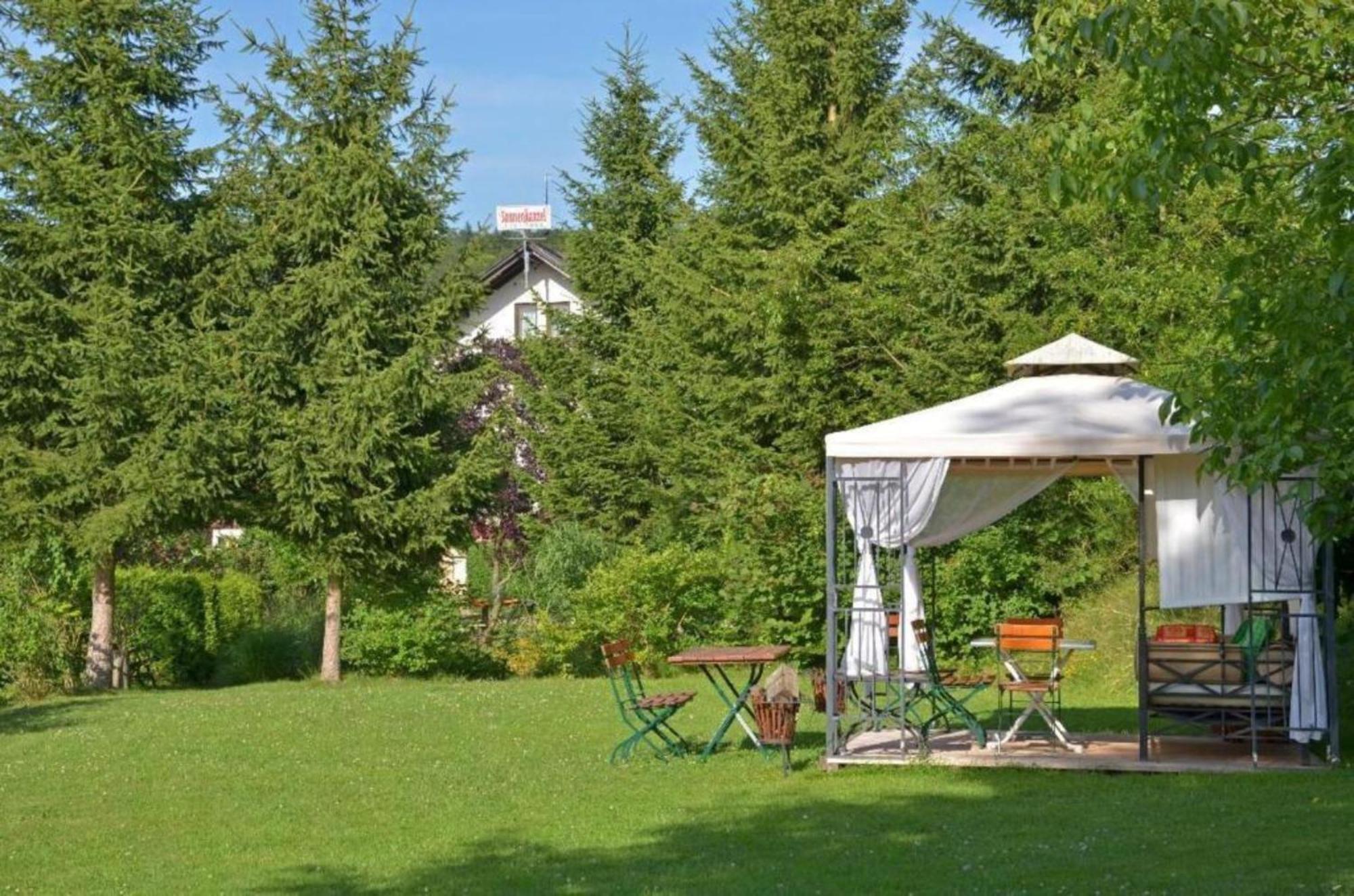 Cafe Pension Sonnenkanzel Staatsbad Brückenau Eksteriør bilde